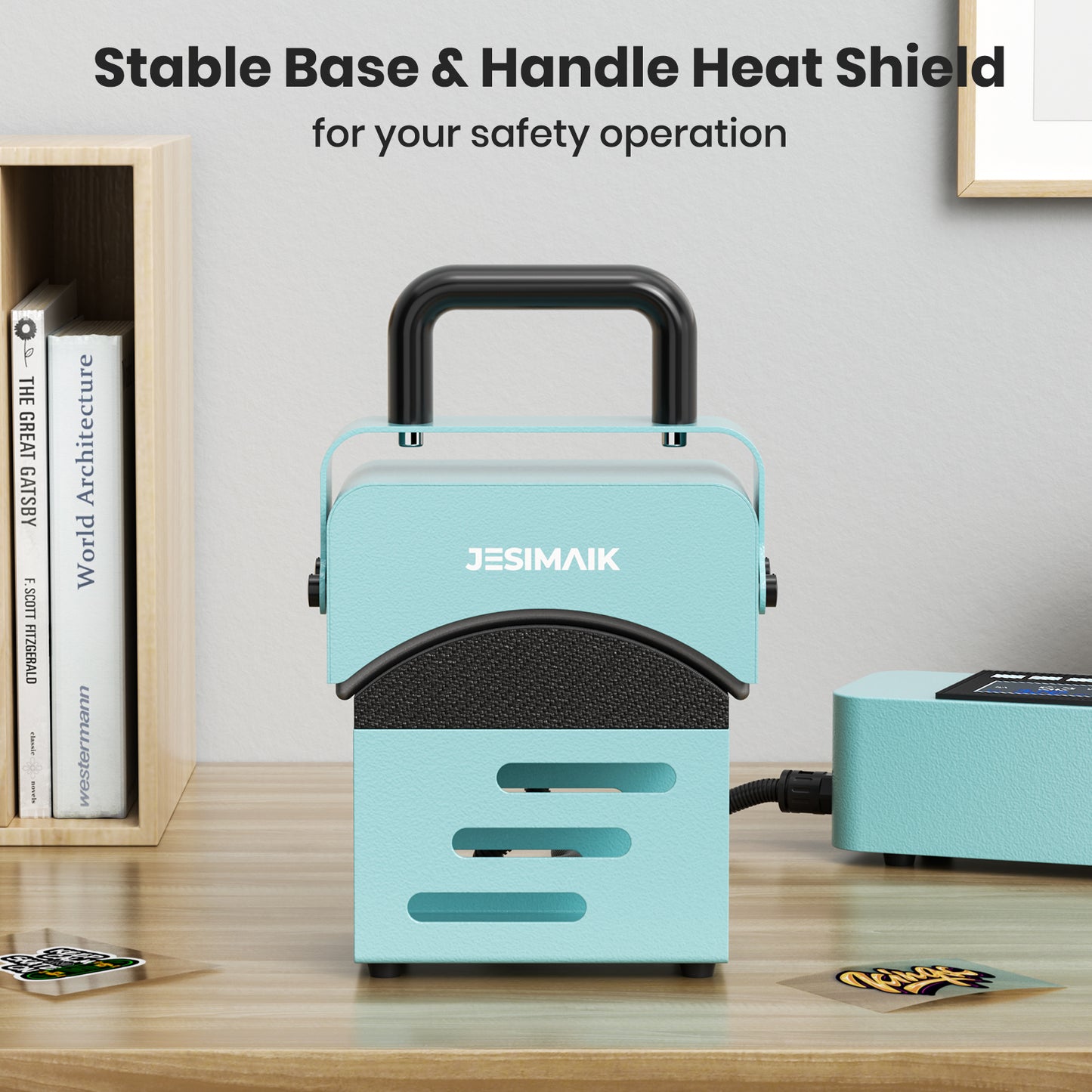 Blue Heat Press Machine for Caps
